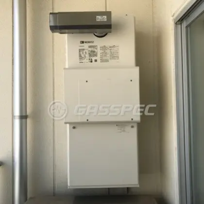 施工後の暖房熱源機（ノーリツ GTH-2454AW3H-T BL）