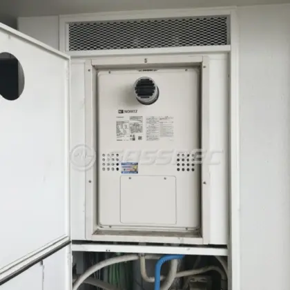 施工後の暖房熱源機（ノーリツ GTH-2454AW3H-T BL）
