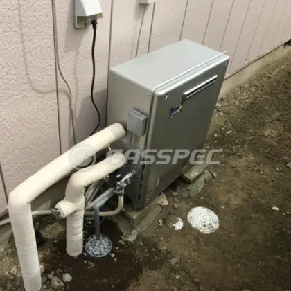 施工後の給湯器（ノーリツ GT-C2062ARX-2 BL）