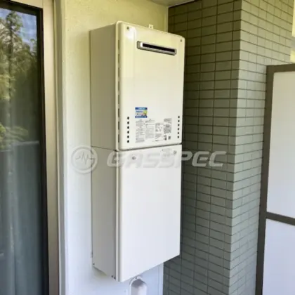施工後の給湯器（ノーリツ GT-2470AW BL）