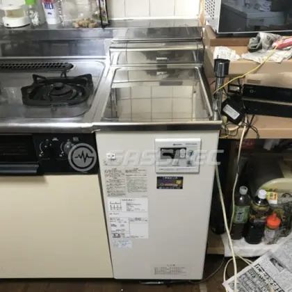 施工後の給湯器（ノーリツ GBF-1611D-2）