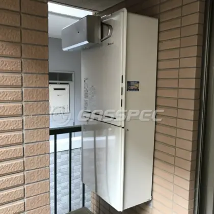 施工後の給湯器（リンナイ RUF-A2005SAA(B)）