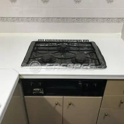 施工前のビルトインガスコンロ（DG3005M）