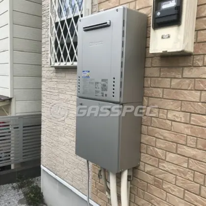 施工後の給湯器（ノーリツ GT-C2472PAW BL）