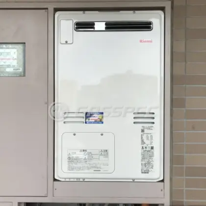施工後の暖房熱源機（リンナイ RUFH-A2400AW2-3）
