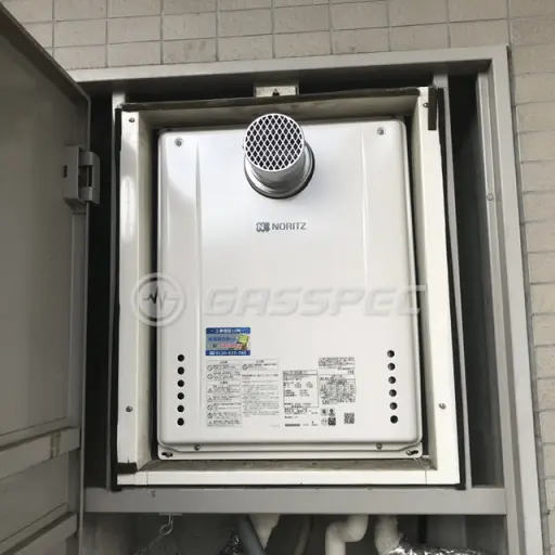 交換後の給湯器（ノーリツ GT-2460SAWX-T-2 BL）