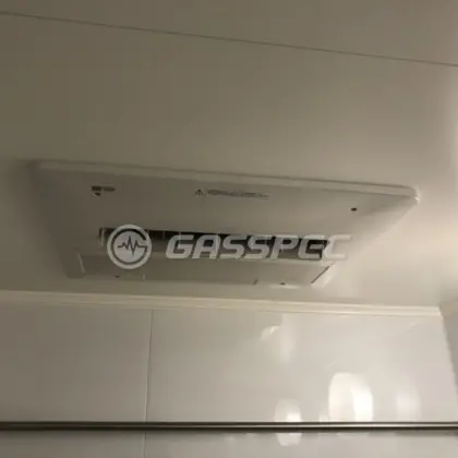 施工後の浴室乾燥機（ノーリツ BDV-4106AUKNC-J3-BL）