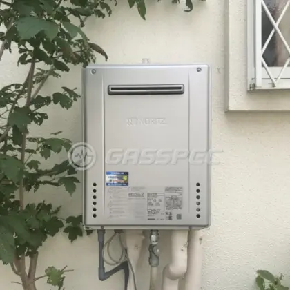 施工後の給湯器（ノーリツ GT-C2472SAW BL）