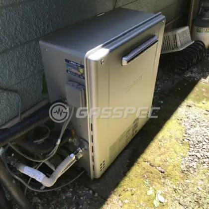 施工後の給湯器（ノーリツ GT-C2072SAR BL）