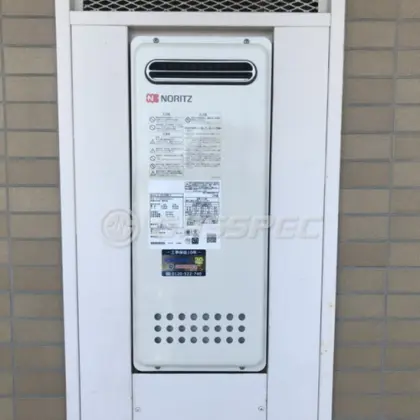 施工後の給湯器（ノーリツ GT-2053SAWX-4 BL）