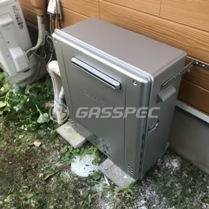 施工後の給湯器（ノーリツ GT-C2472SAR BL）
