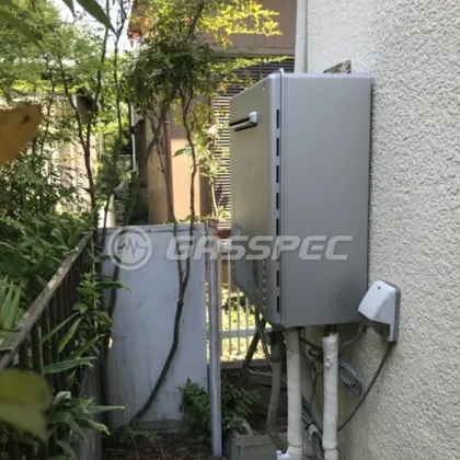 施工後の給湯器（ノーリツ GT-C2472SAW BL）