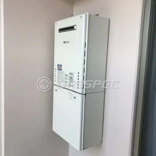 交換後の給湯器（ノーリツ GT-2460SAWX-2 BL）