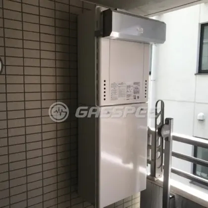 施工後の給湯器（ノーリツ GT-2070SAW BL）