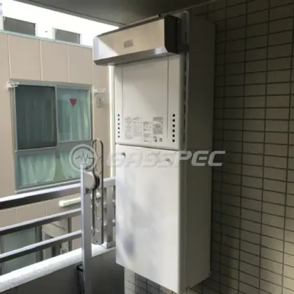 施工後の給湯器（ノーリツ GT-2070SAW BL）