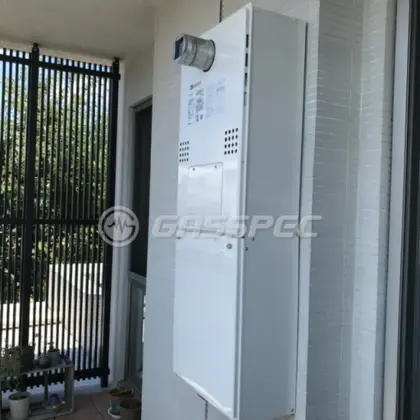 施工後の暖房熱源機（ノーリツ GTH-C2460AW3H-T-1 BL）