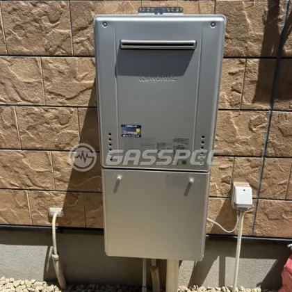 施工後の給湯器（ノーリツ GT-C2472SAW BL）
