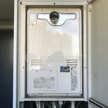 施工後の暖房熱源機（リンナイ RUFH-A1610SAT2-3）