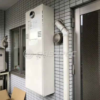 施工後の暖房熱源機（ノーリツ GTH-C2460AW3H-1 BL）