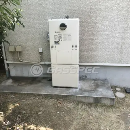 施工後の暖房熱源機（ノーリツ GTH-C2461AW6H-1 BL）