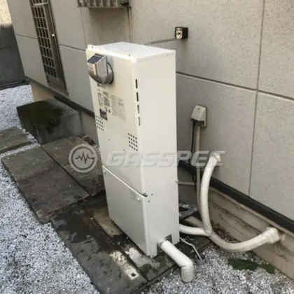 施工後の暖房熱源機（ノーリツ GTH-C2460AW3H-1 BL）