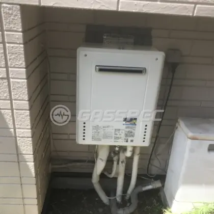 施工後の給湯器（ノーリツ GT-1670SAW BL）