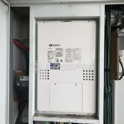 施工後の暖房熱源機（ノーリツ GTH-2454AW3H-H BL）