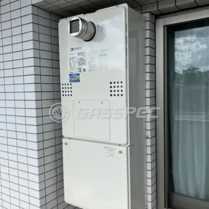 施工後の暖房熱源機（ノーリツ GTH-C2460AW3H-T-1 BL）