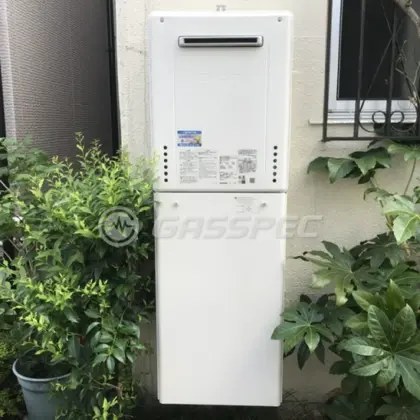 施工後の給湯器（ノーリツ GT-2070SAW BL）