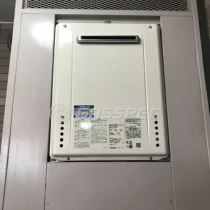 施工後の給湯器（ノーリツ GT-2070SAW BL）