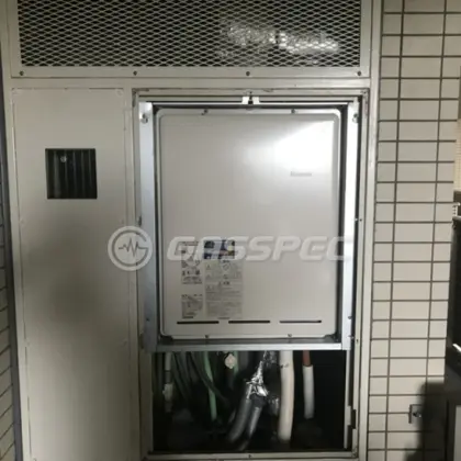 施工後の給湯器（リンナイ RUF-A2405SAU(B)）