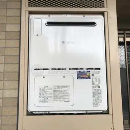 施工後の暖房熱源機（リンナイ RVD-A2400SAW2-3(B)）