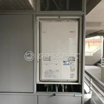施工後の暖房熱源機（リンナイ RUFH-A2400AU2-3）