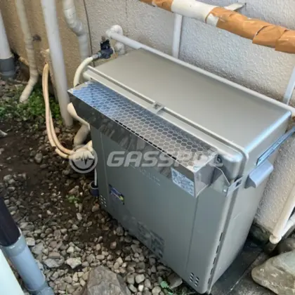 施工後の給湯器（ノーリツ GT-C2072AR BL）