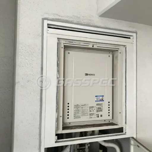 交換後の給湯器（ノーリツ GT-2460SAWX-H-2 BL）