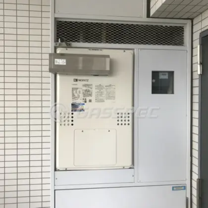 施工後の暖房熱源機（ノーリツ GTH-2454SAW3H BL）