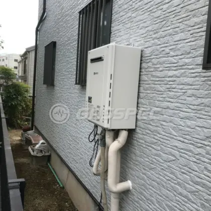 施工後の給湯器（ノーリツ GT-2460SAWX-2 BL）