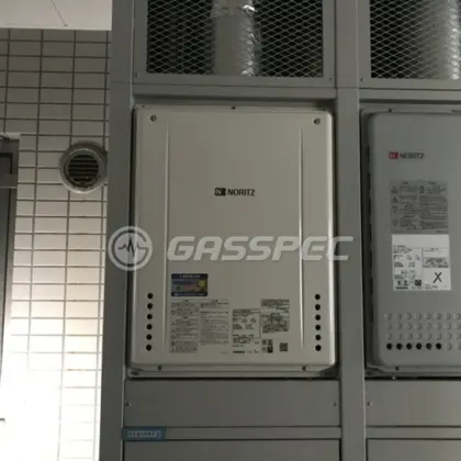 施工後の給湯器（ノーリツ GT-2460AWX-H-2 BL）