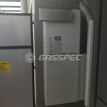 施工後の給湯器（リンナイ RUF-A2405SAA(B)）