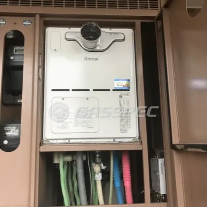 施工後の暖房熱源機（リンナイ RVD-A2400AT2-3(B)）