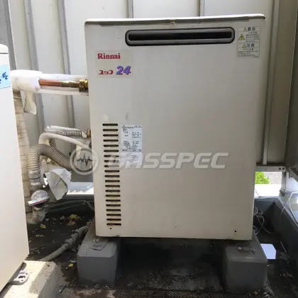 施工前の給湯器（RUX-2408G-E）