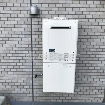 施工後の給湯器（ノーリツ GT-2070SAW BL）