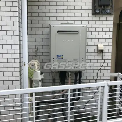 施工後の給湯器（ノーリツ GT-C2072SAW BL）