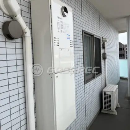 施工後の暖房熱源機（ノーリツ GTH-C2460AW3H-1 BL）