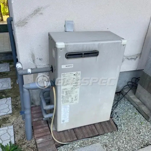 交換前の給湯器