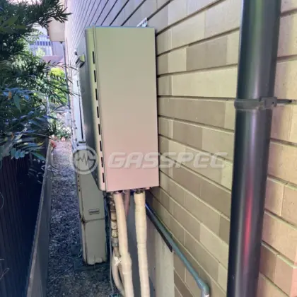 施工後の給湯器（ノーリツ GT-C2472SAW BL）