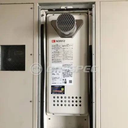 施工後の給湯器（ノーリツ GT-2053SAWX-T-4 BL）