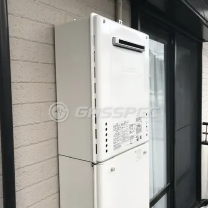 施工後の給湯器（ノーリツ GT-2070SAW BL）