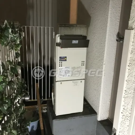 交換後の給湯器（ノーリツ GQ-1639WS-1）