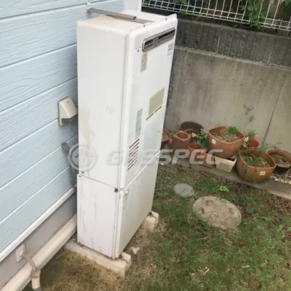 施工前の暖房熱源機